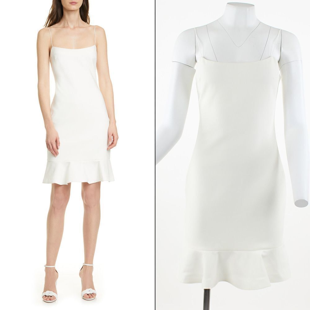 Likely Banks Ruffle Hem Sheath Dress